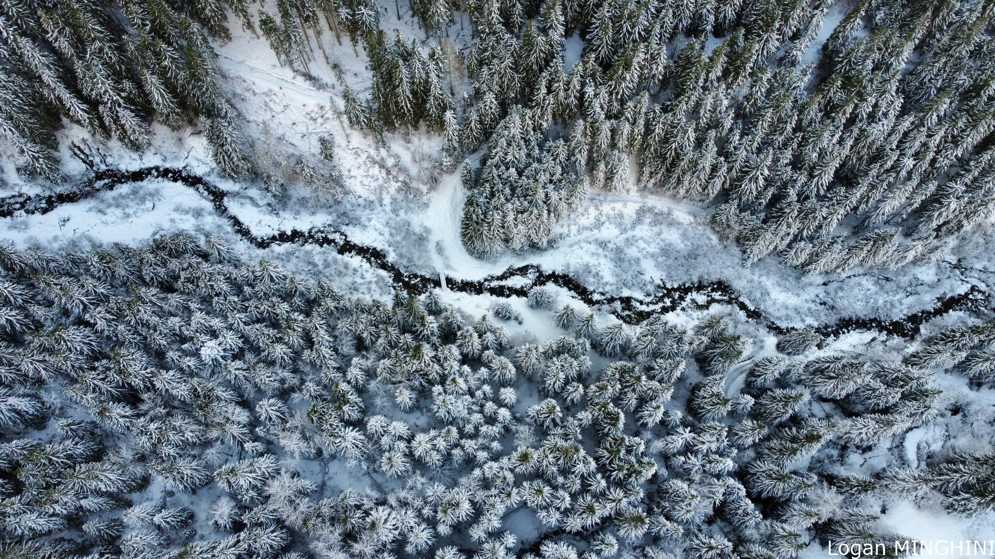Le Gleyzin vu du ciel