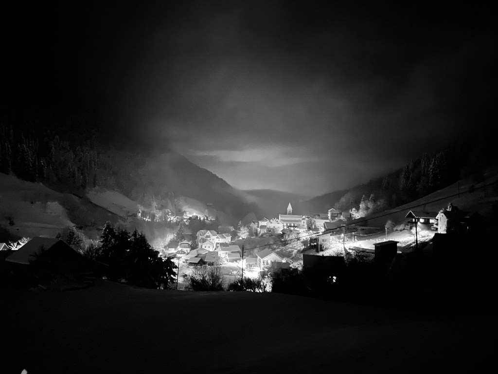 Pinsot sous la&nbsp;neige