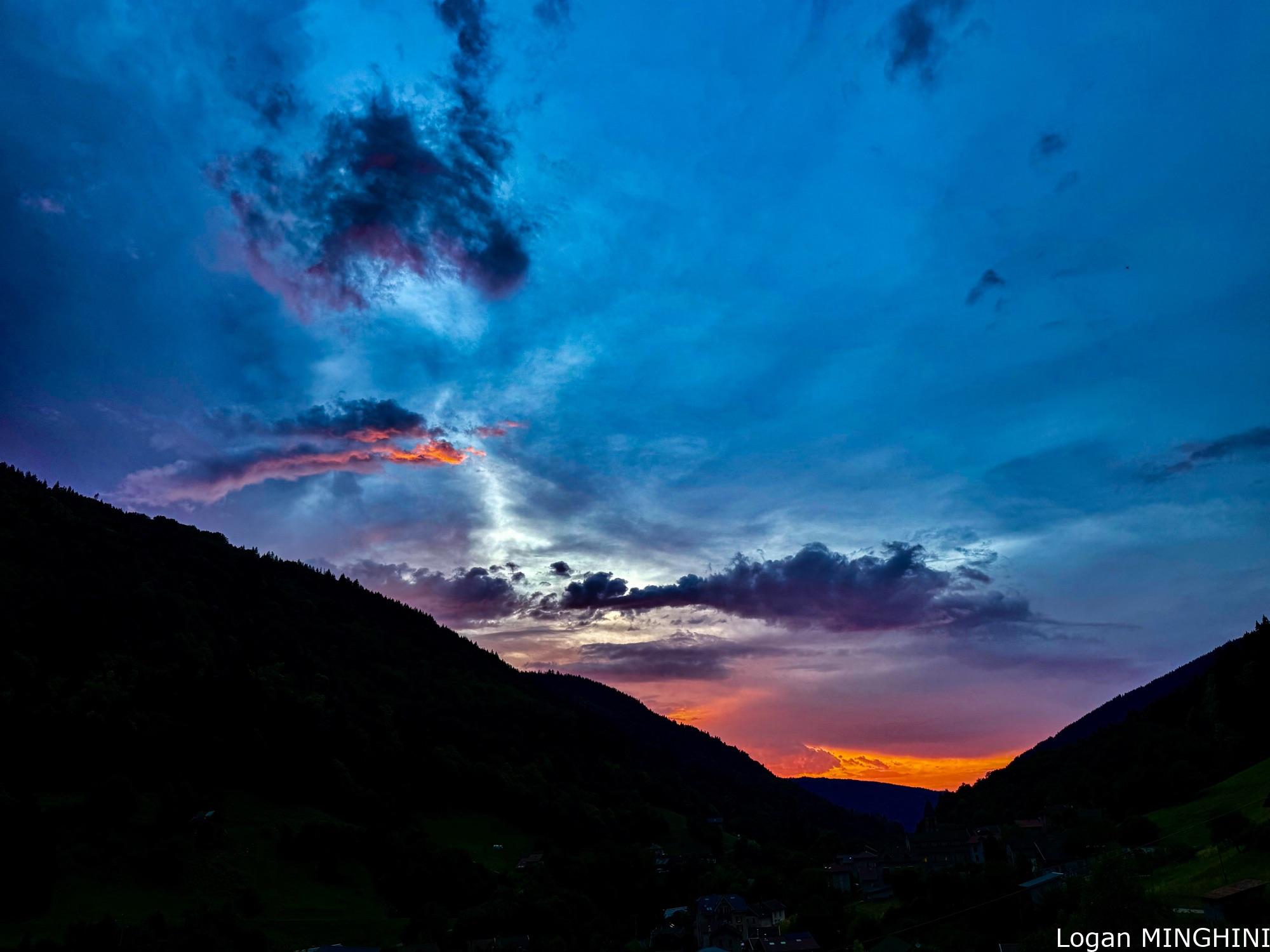 Ciel du soir…